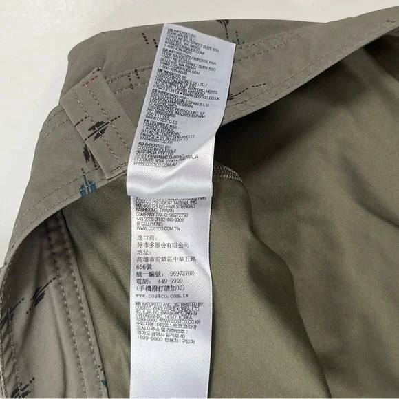 Eddie Bauer Olive Camo Green Skorts Casual Adventurer arrow print - Picture 14 of 16